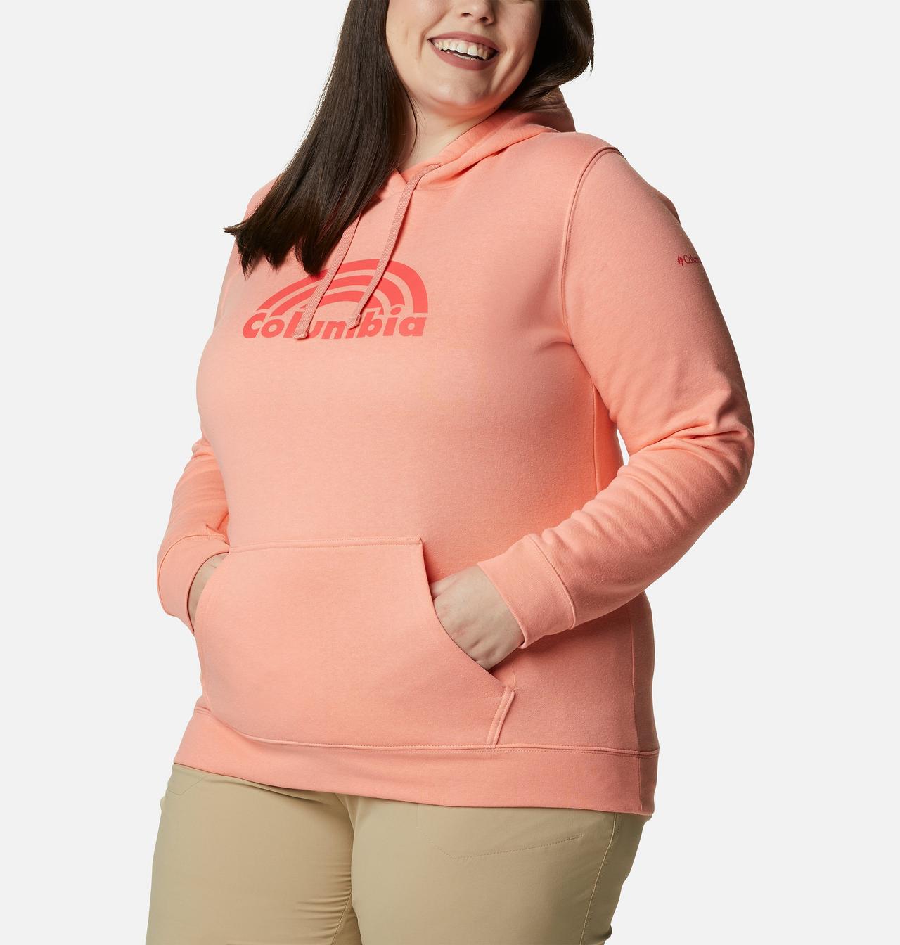 Women's Columbia Trek™ Graphic Hoodie - Plus Size 5