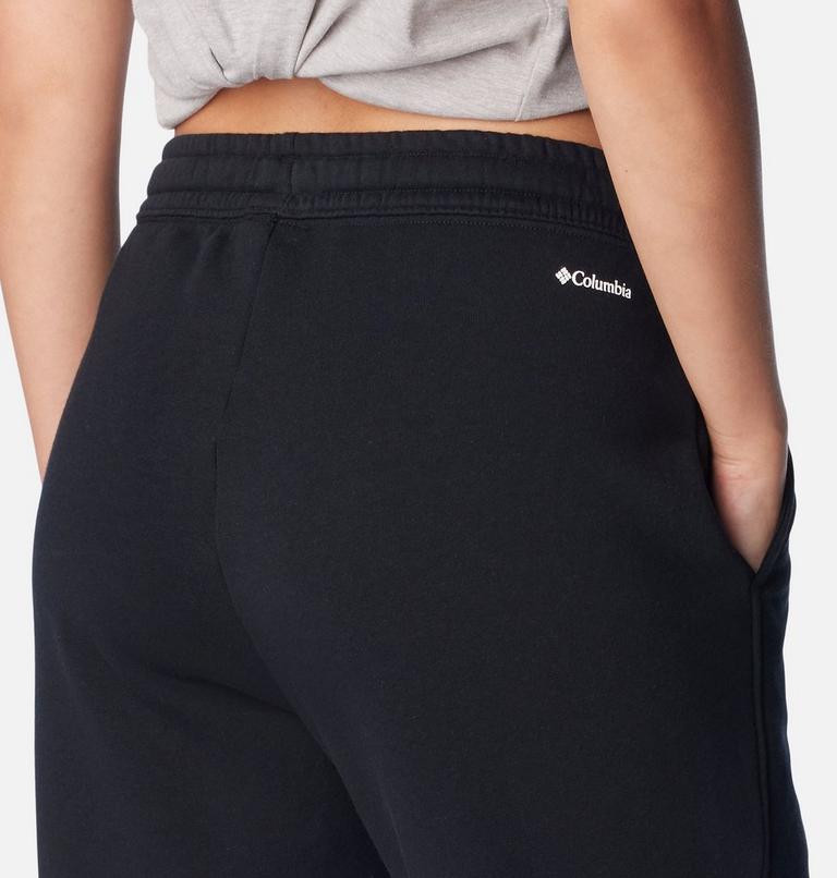 Women's Columbia Trek Joggers, Color: Black, White Logo, image 5