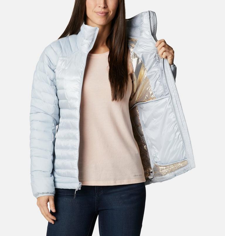 Women's Labyrinth Loop Synthetic Down Jacket, Color: Cirrus Grey, image 5
