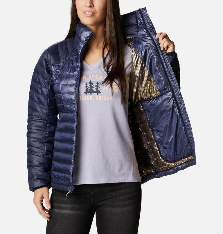 Women's Labyrinth Loop Synthetic Down Jacket, Color: Nocturnal, Dark Nocturnal, image 5