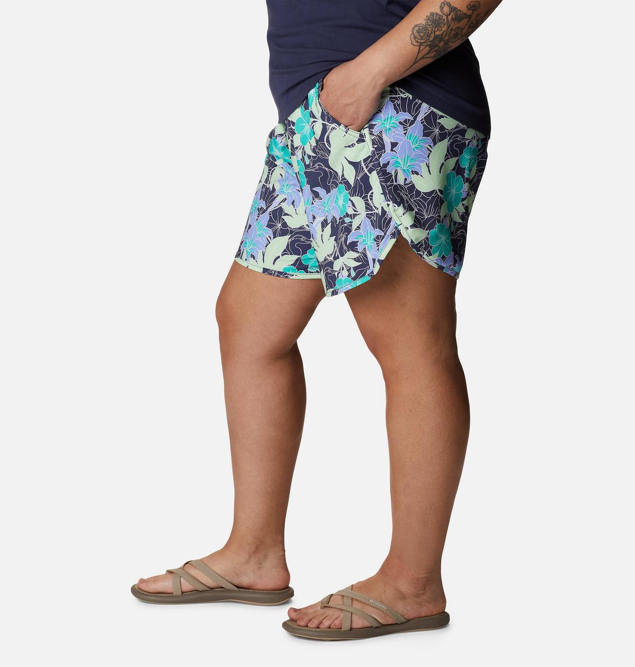 Women's Bogata Bay™ Stretch Printed Shorts - Plus Size 3