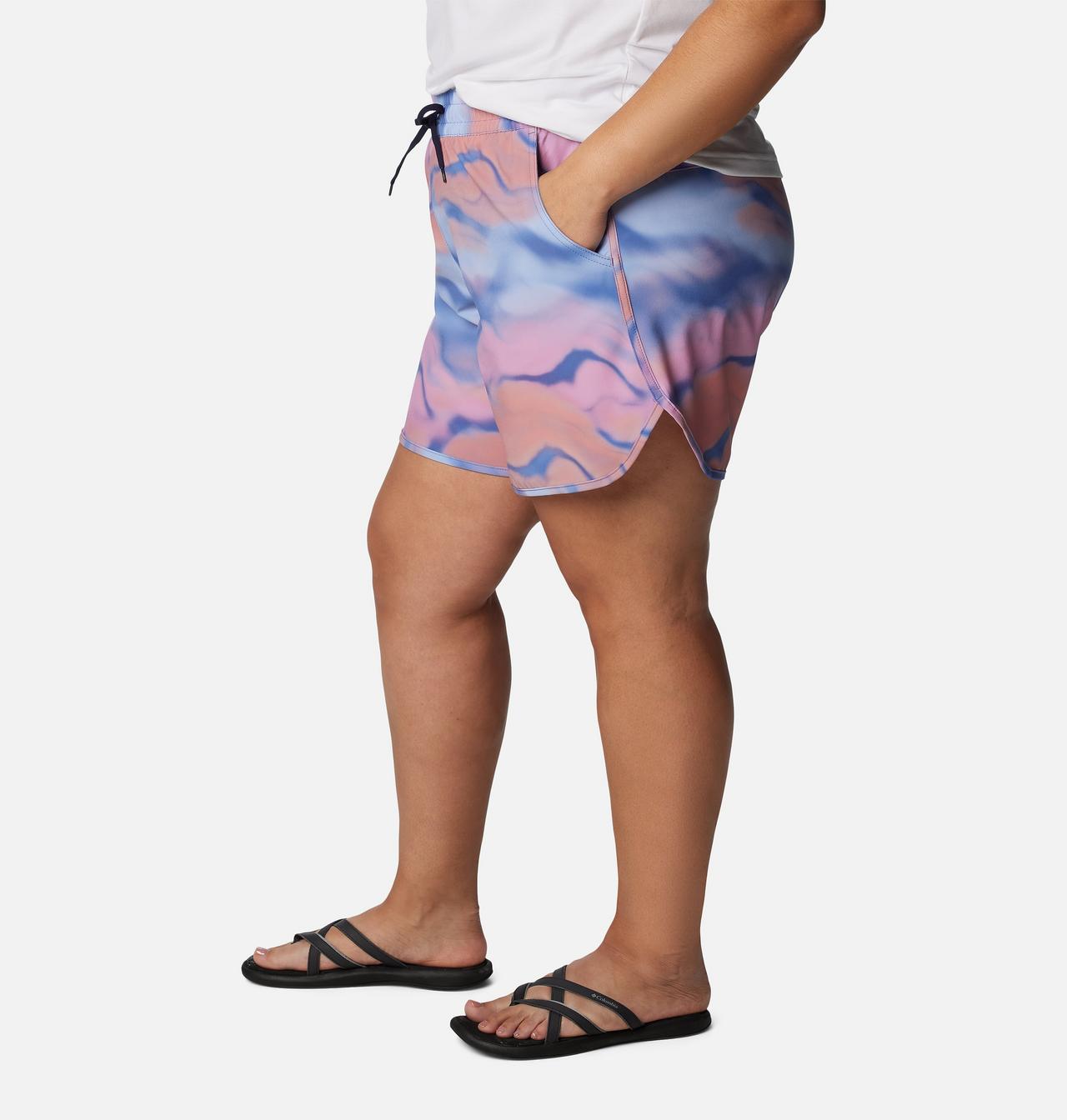 Women's Bogata Bay™ Stretch Printed Shorts - Plus Size 3
