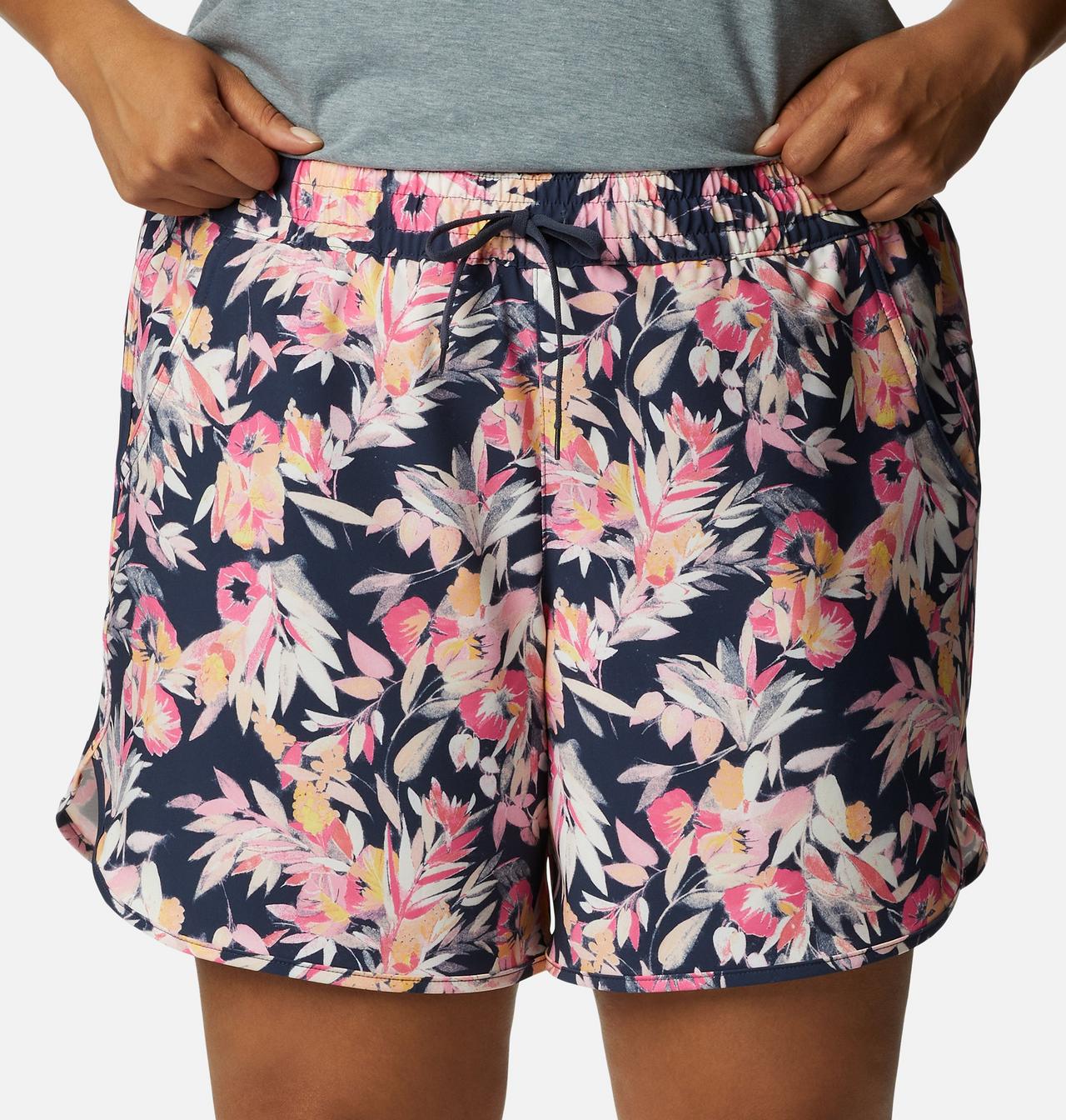 Women's Bogata Bay™ Stretch Printed Shorts - Plus Size 4
