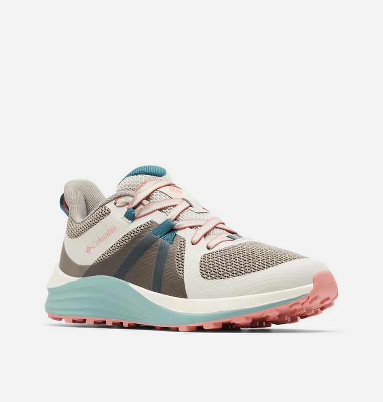 Women's Escape Pursuit Trail Running Shoe, Color: Light Cloud, Poseidon, image 2