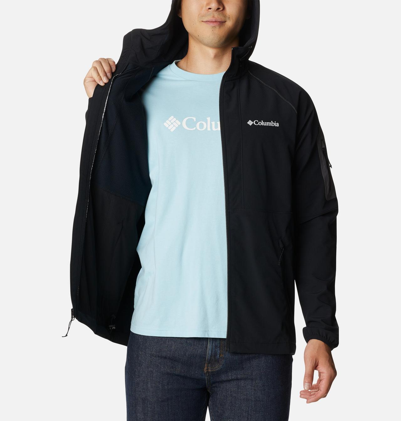 Men's Tall Heights™ Hooded Softshell Jacket 5