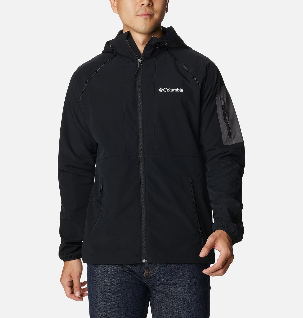 Men's Tall Heights™ Hooded Softshell Jacket 1