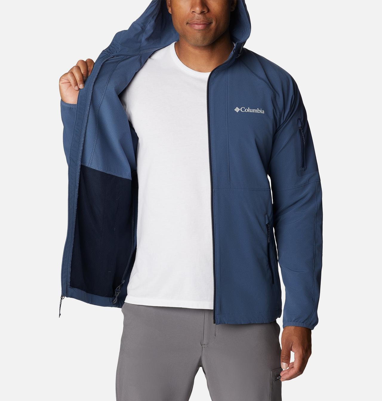 Men's Tall Heights™ Hooded Softshell Jacket 5