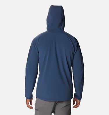 Men's Tall Heights Hooded Softshell Jacket, Color: Dark Mountain, image 6