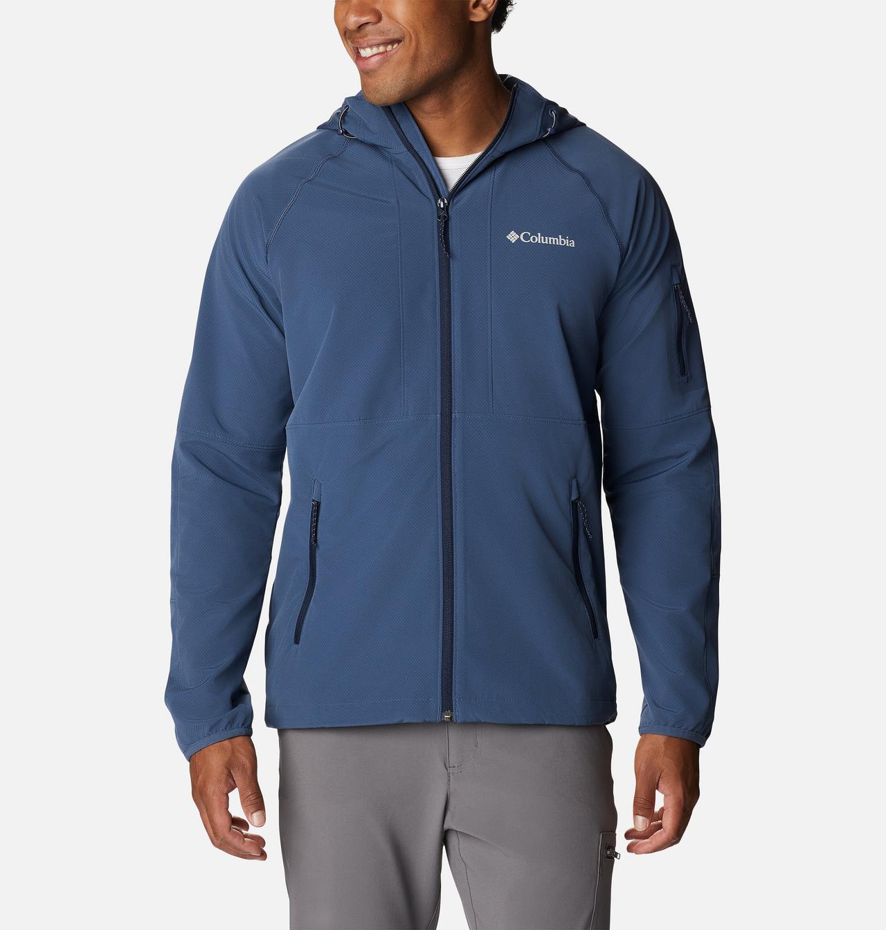 Men's Tall Heights™ Hooded Softshell Jacket 1