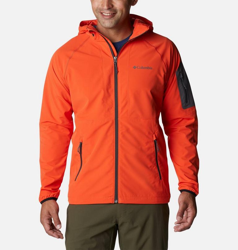 Tall Heights Hooded Softshell | 813 | S, Color: Red Quartz, image 1
