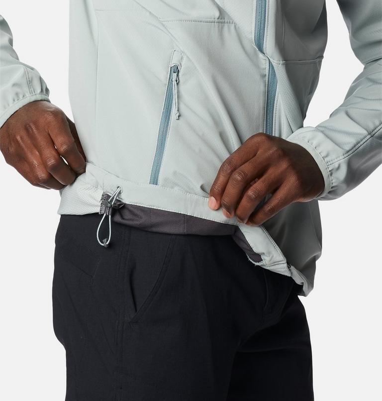 Men&rsquo;s Tall Heights Hooded Softshell - Extended Size, Color: Niagara, image 6