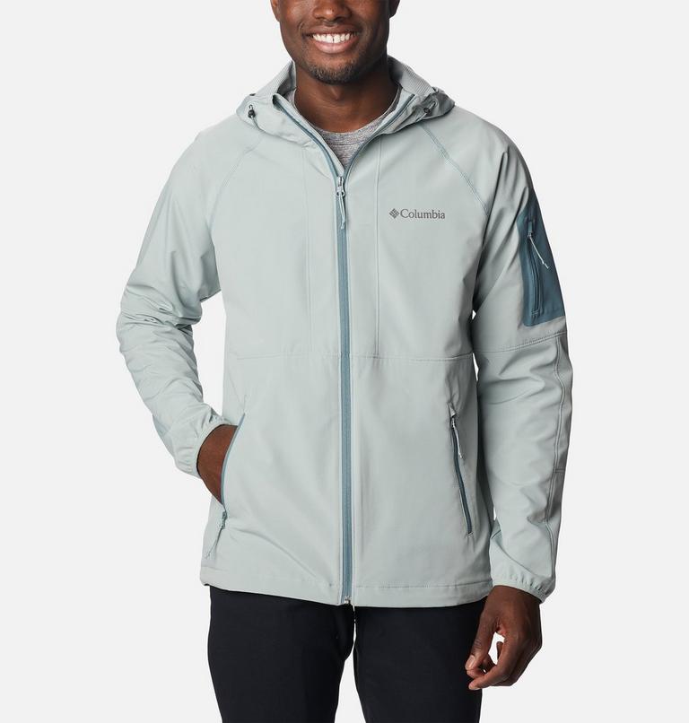 Men&rsquo;s Tall Heights Hooded Softshell - Extended Size, Color: Niagara, image 1