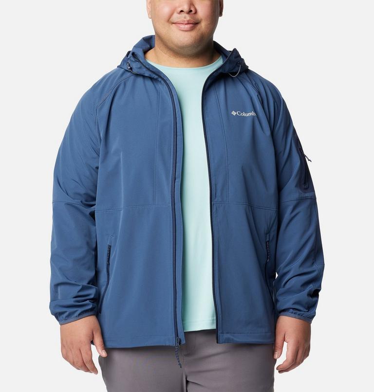 Men’s Tall Heights Hooded Softshell - Extended Size, Color: Dark Mountain, image 7