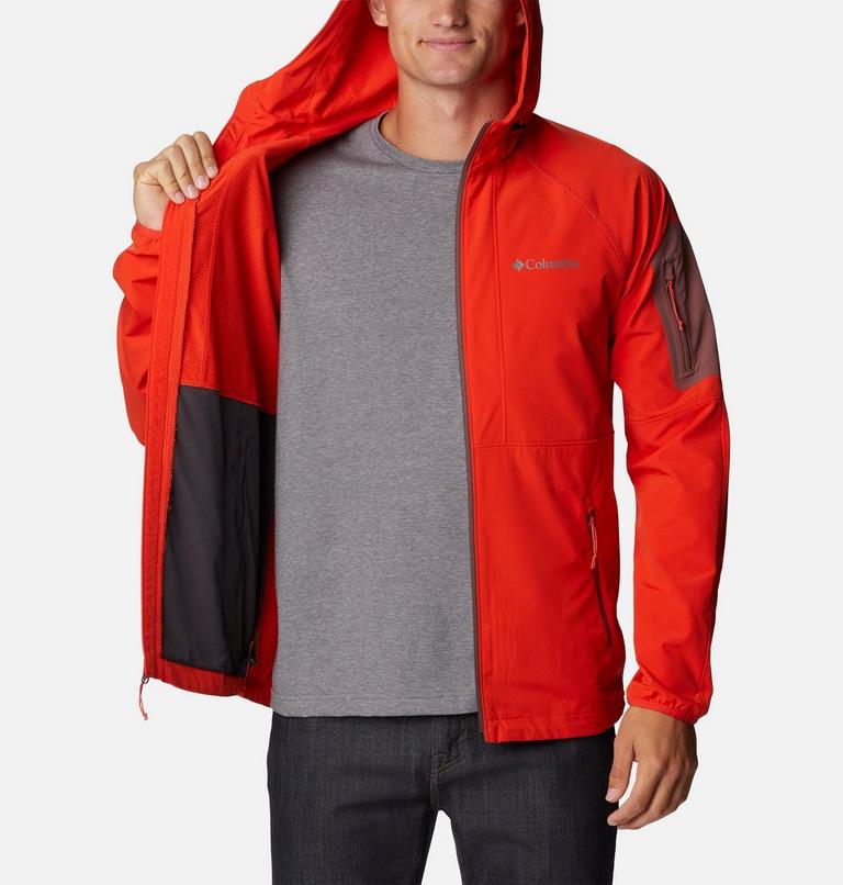 Men&rsquo;s Tall Heights Hooded Softshell - Extended Size, Color: Spicy, image 5