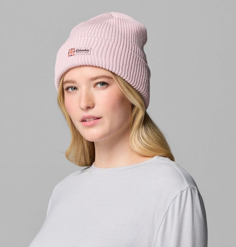 Unisex Lost Lager Recycled Beanie | 618 | O/S, Color: Mineral Pink, image 4