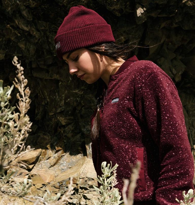 Lost Lager II Beanie, Color: Rich Wine, Rose City, image 8