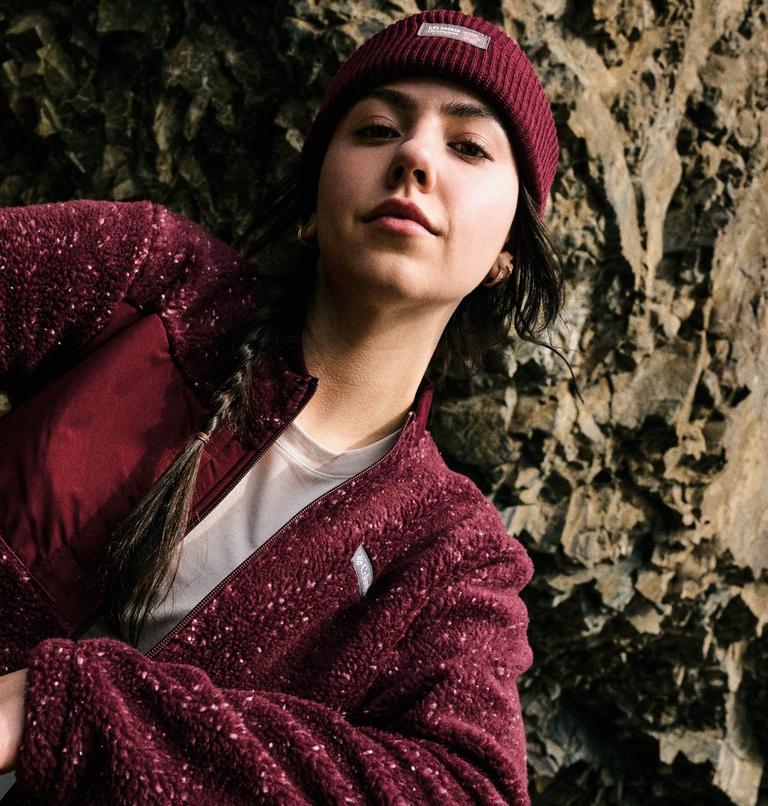 Lost Lager II Beanie, Color: Rich Wine, Rose City, image 9
