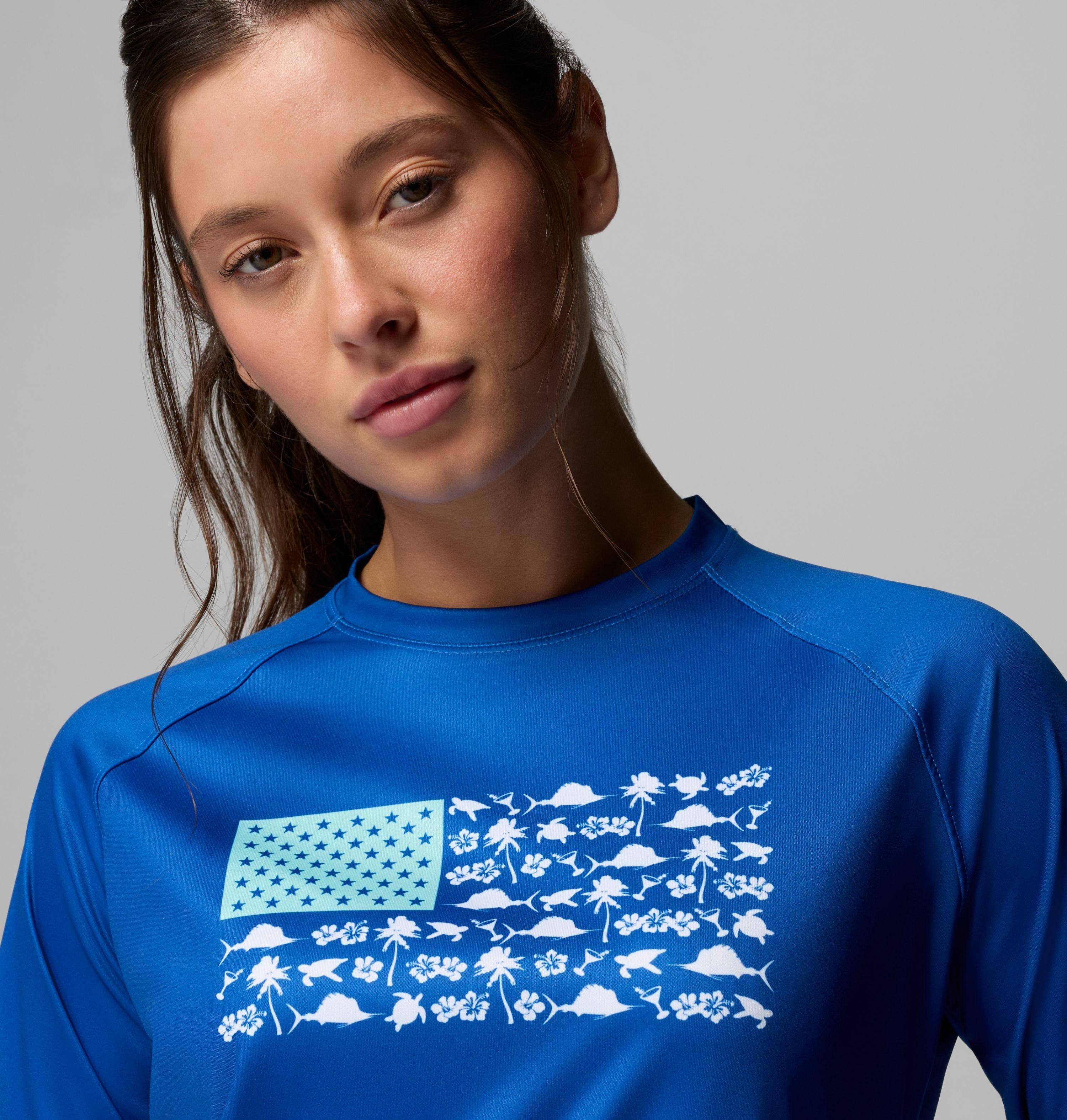 Women's PFG Tidal Sands Long Sleeve Graphic Tee 5