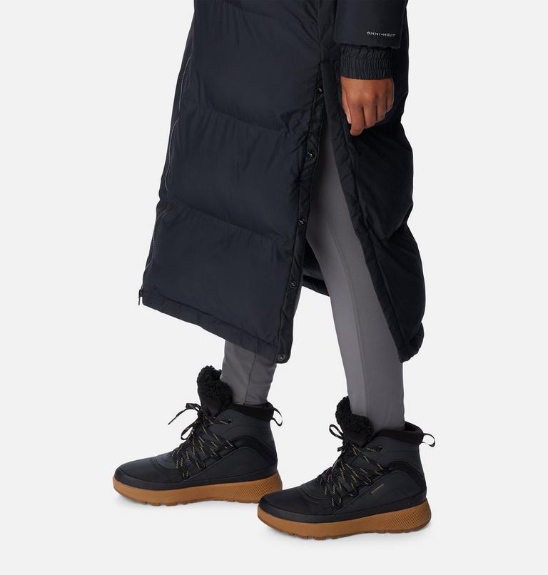 Women's Pike Lake Insulated Hooded Long Puffer Jacket, Color: Black, image 7