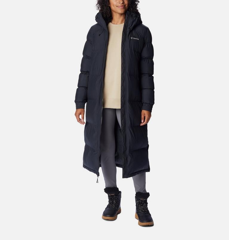 Women's Pike Lake Insulated Hooded Long Puffer Jacket, Color: Black, image 8