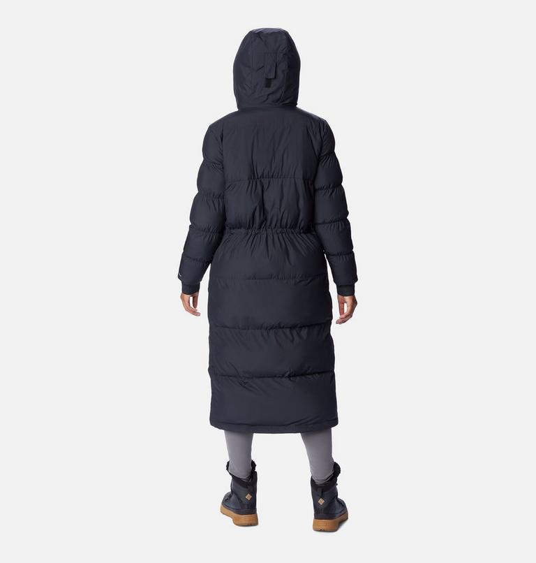 Women's Pike Lake Insulated Hooded Long Puffer Jacket, Color: Black, image 2
