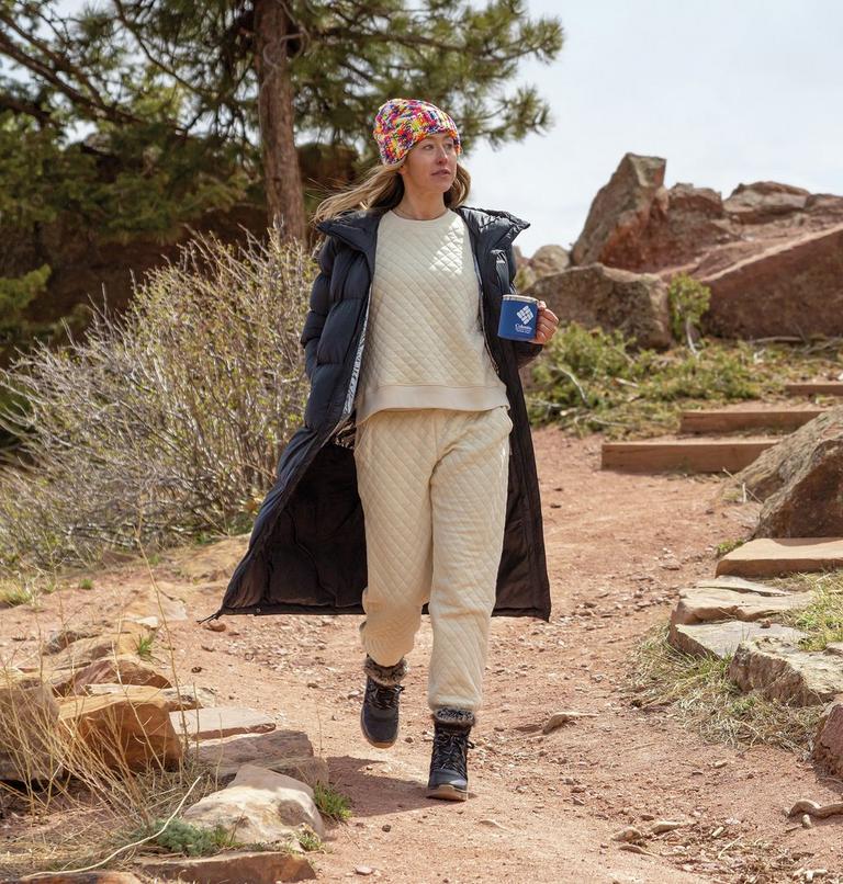 Women's Pike Lake Insulated Hooded Long Puffer Jacket, Color: Black, image 9