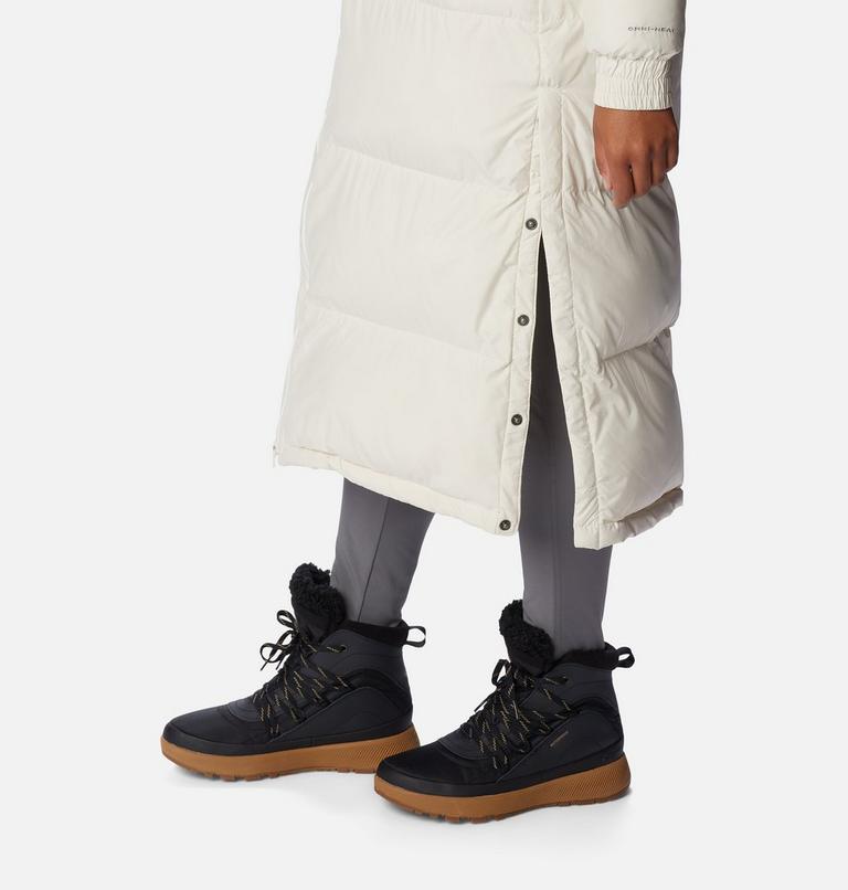 Women's Pike Lake Insulated Hooded Long Puffer Jacket, Color: Chalk, image 7