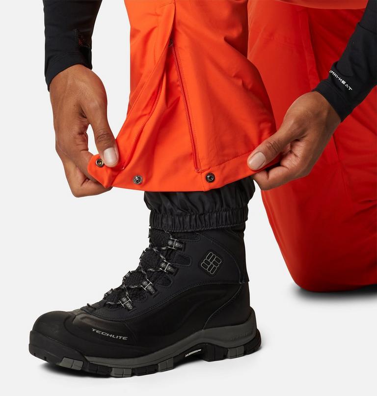 Men's Kick Turn II Insulated Ski Pants, Color: Red Quartz, image 8