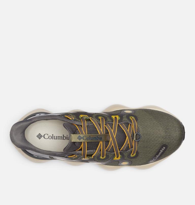 Men’s Escape Thrive Ultra Hiking Shoe, Color: Mosstone, Golden Yellow, image 3