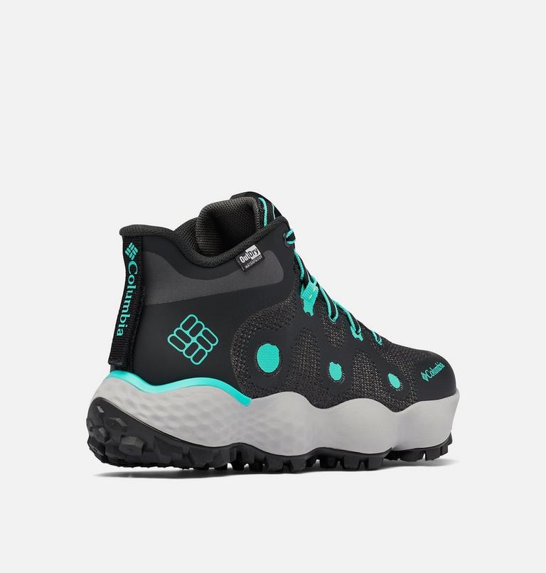 Women&rsquo;s Escape Thrive Endure Waterproof Hiking Shoe, Color: Black, Electric Turquoise, image 9