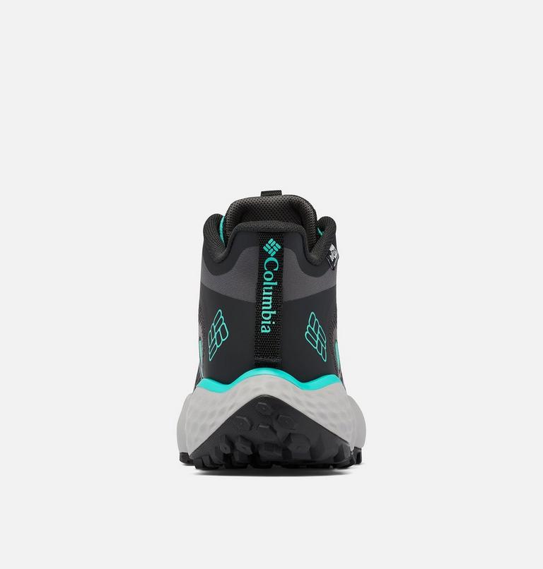 Women&rsquo;s Escape Thrive Endure Waterproof Hiking Shoe, Color: Black, Electric Turquoise, image 8