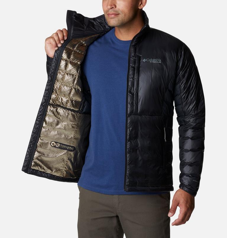 Men's Titan Pass Double Wall Hybrid Jacket, Color: Black, image 5