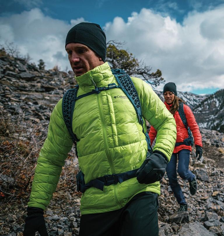Titan Pass Double Wall Hybrid Jacket | 386 | XXL, Color: Bright Chartreuse, image 11