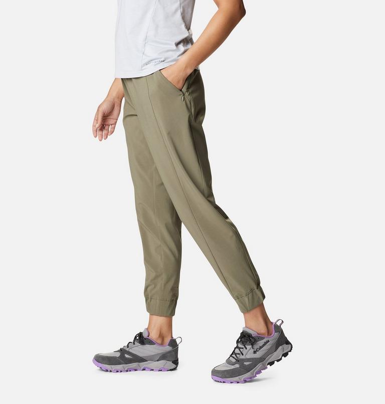 Pantalones deportivos Pleasant Creek para mujer, Color: Stone Green, image 3