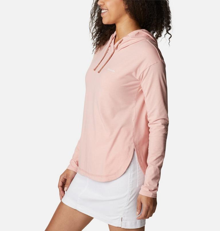 Women's Sun Trek Hoodie, Color: Faux Pink, image 3
