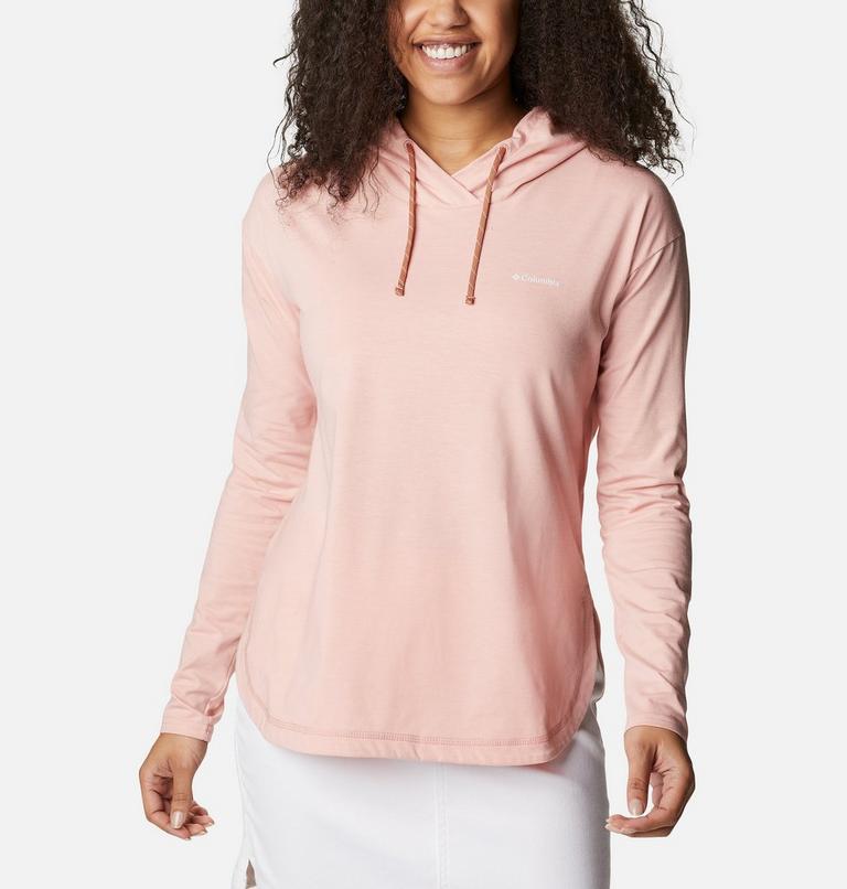 Women's Sun Trek Hoodie, Color: Faux Pink, image 1
