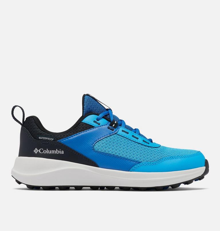 Youth Hatana Waterproof Multi-Sport Shoe, Color: Compass Blue, Silver Grey, image 1