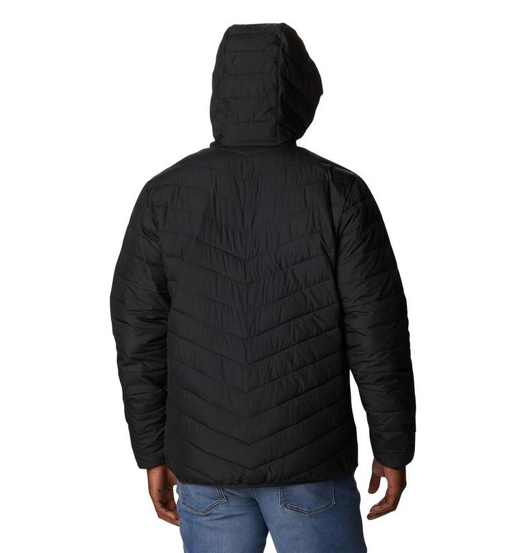 Men's Eddie Gorge Hooded Insulated Jacket, Color: Black, image 2
