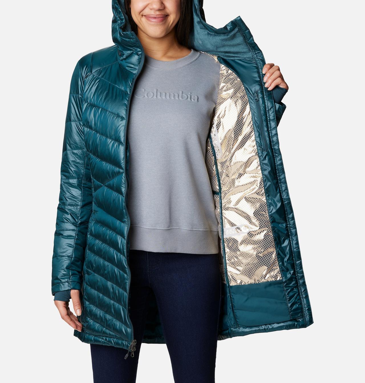 Women's Joy Peak™ Mid Insulated Hooded Jacket 5