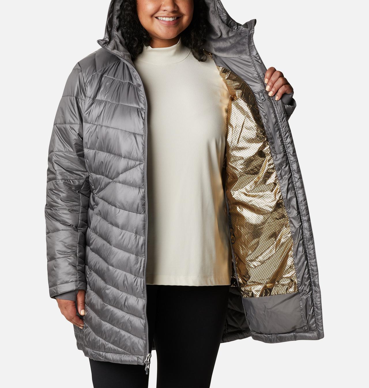 Women's Joy Peak™ Mid Insulated Hooded Jacket - Plus Size 5