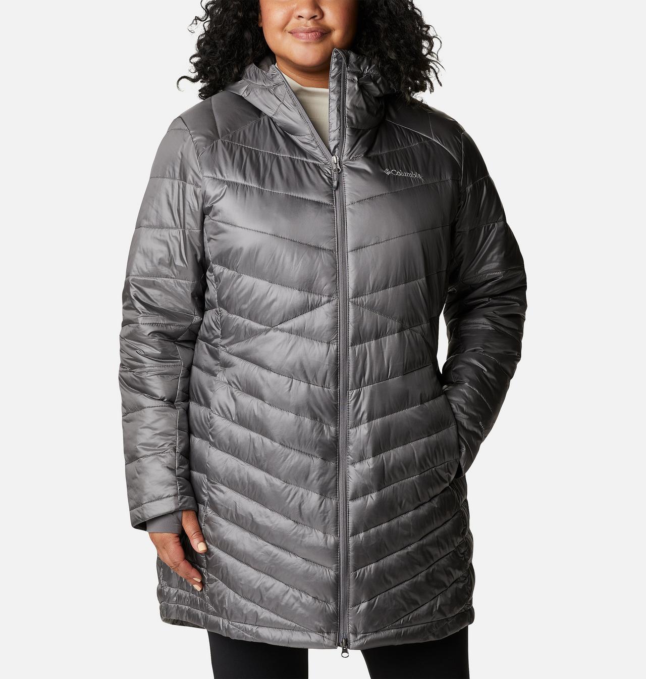 Women's Joy Peak™ Mid Insulated Hooded Jacket - Plus Size 1