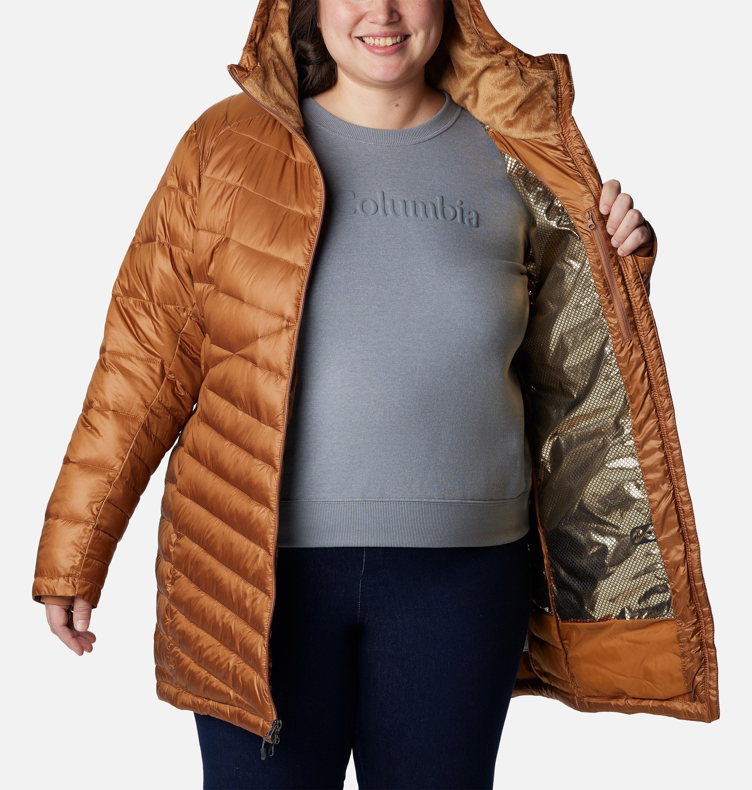 Women's Joy Peak Mid Insulated Hooded Jacket - Plus Size 5
