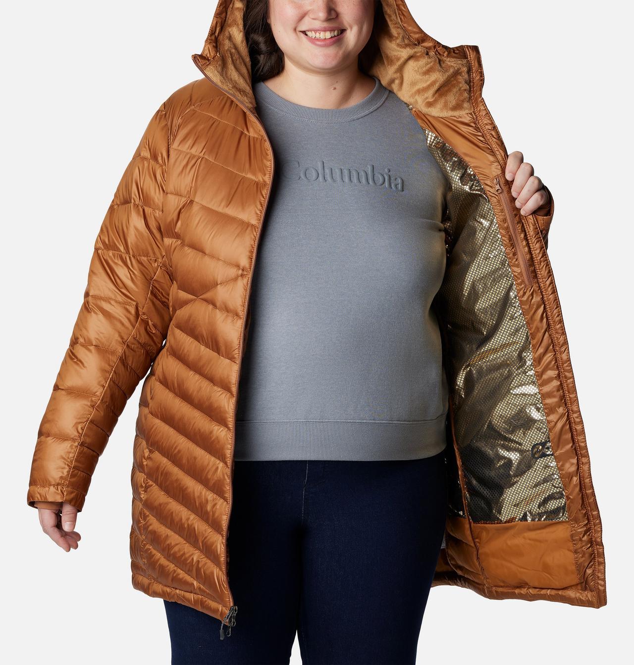 Women's Joy Peak™ Mid Insulated Hooded Jacket - Plus Size 5