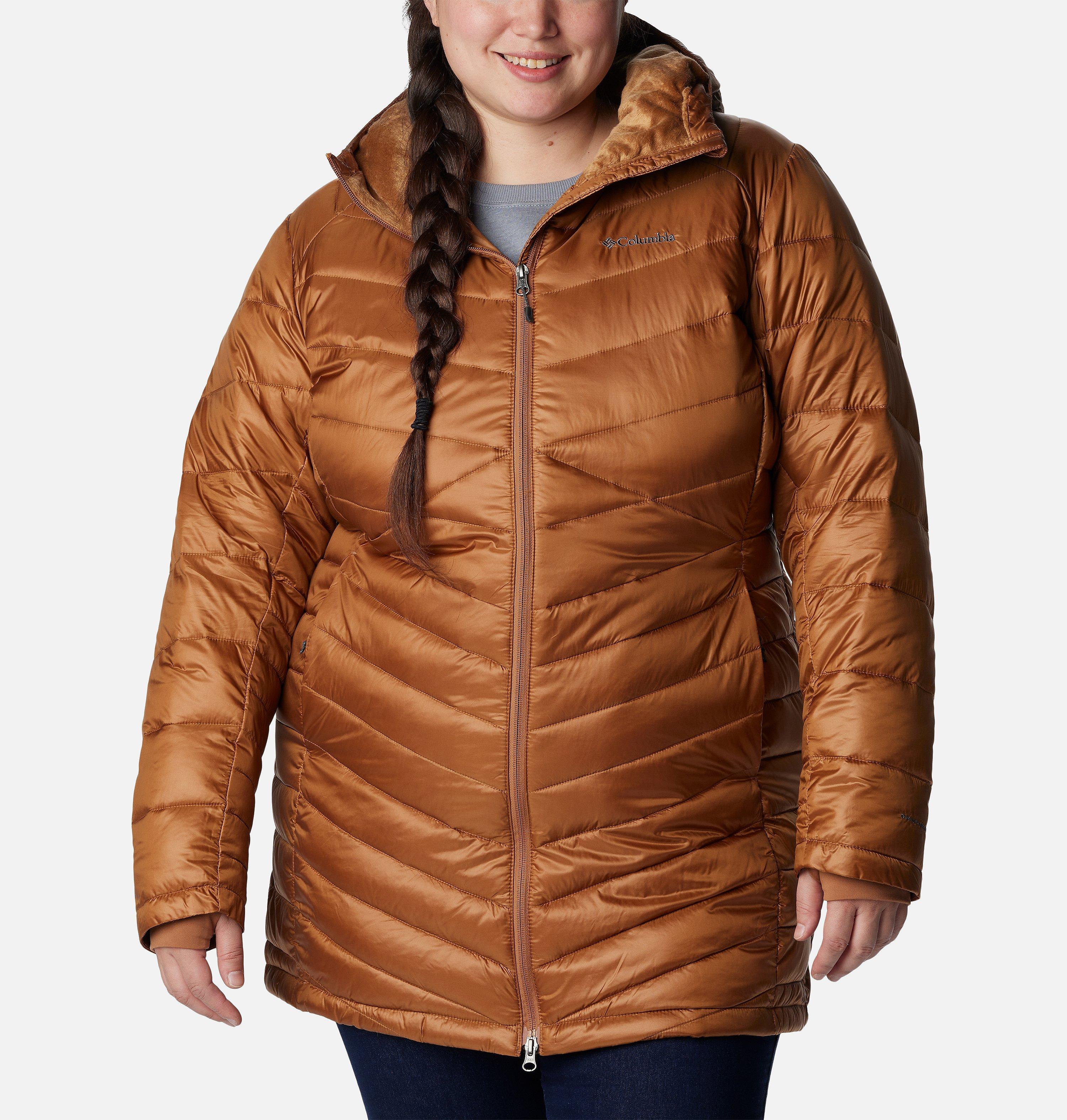 Women's Joy Peak Mid Insulated Hooded Jacket - Plus Size 1