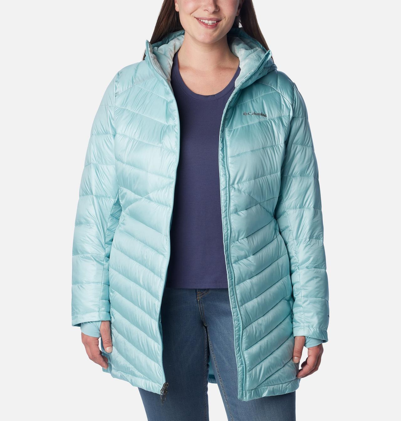 Women's Joy Peak™ Mid Insulated Hooded Jacket - Plus Size 8