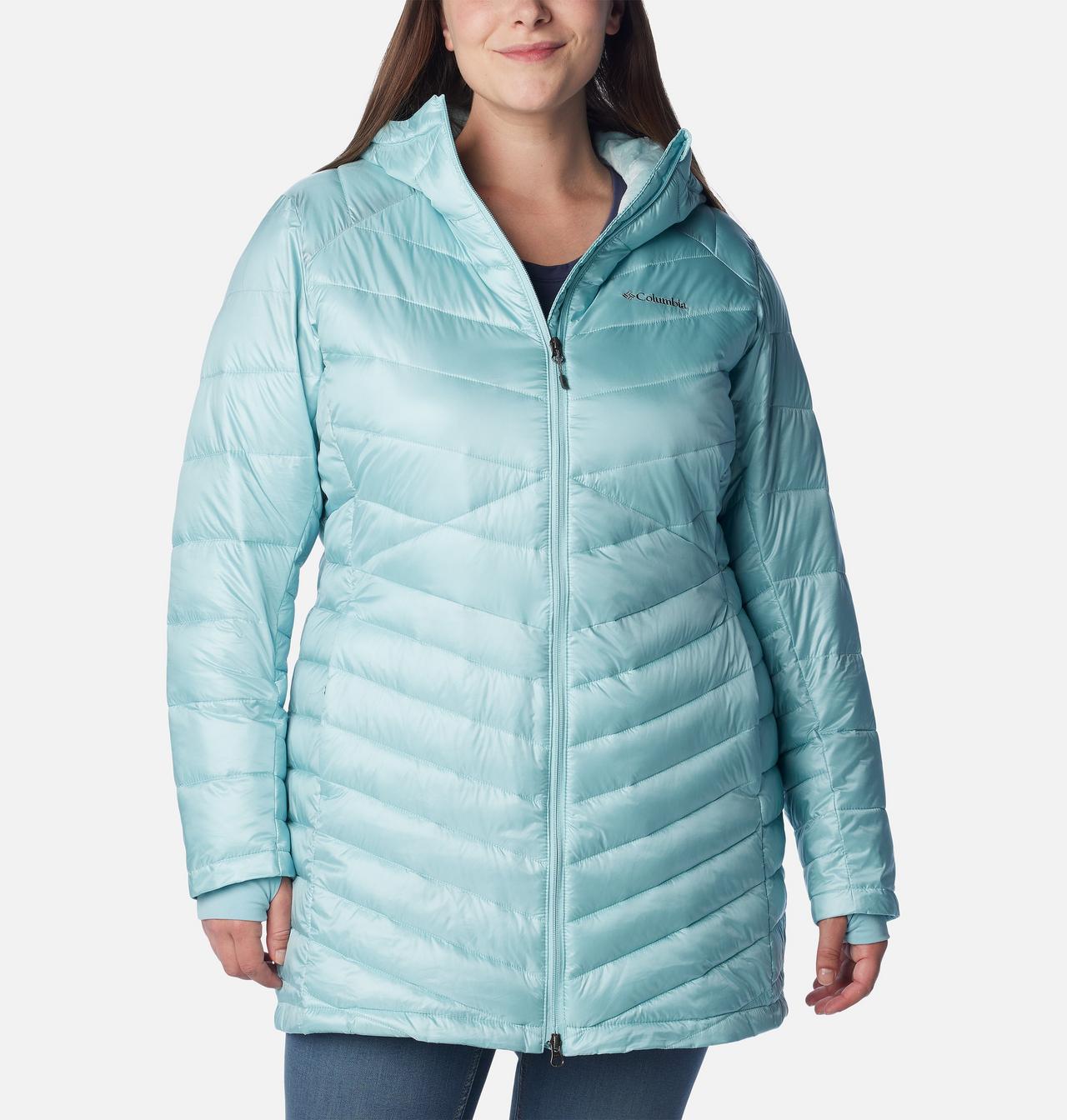 Women's Joy Peak™ Mid Insulated Hooded Jacket - Plus Size 1