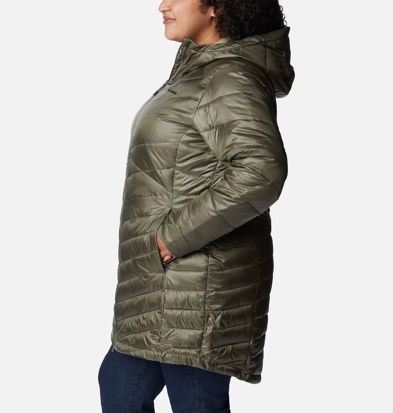 Women's Joy Peak™ Mid Insulated Hooded Jacket - Plus Size 3