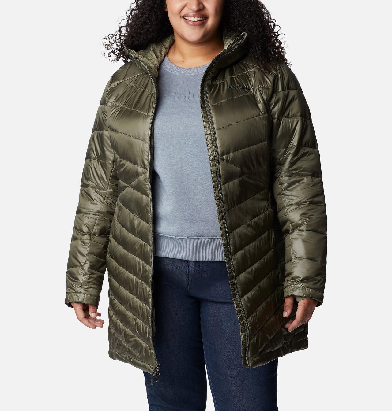 Women's Joy Peak™ Mid Insulated Hooded Jacket - Plus Size 6
