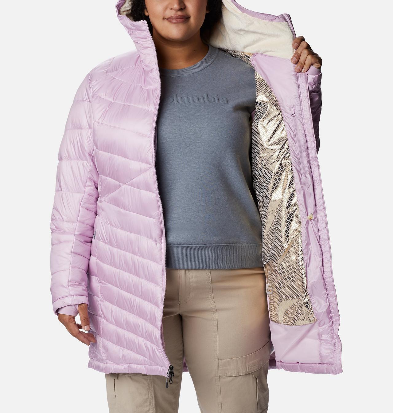 Women's Joy Peak™ Mid Insulated Hooded Jacket - Plus Size 5