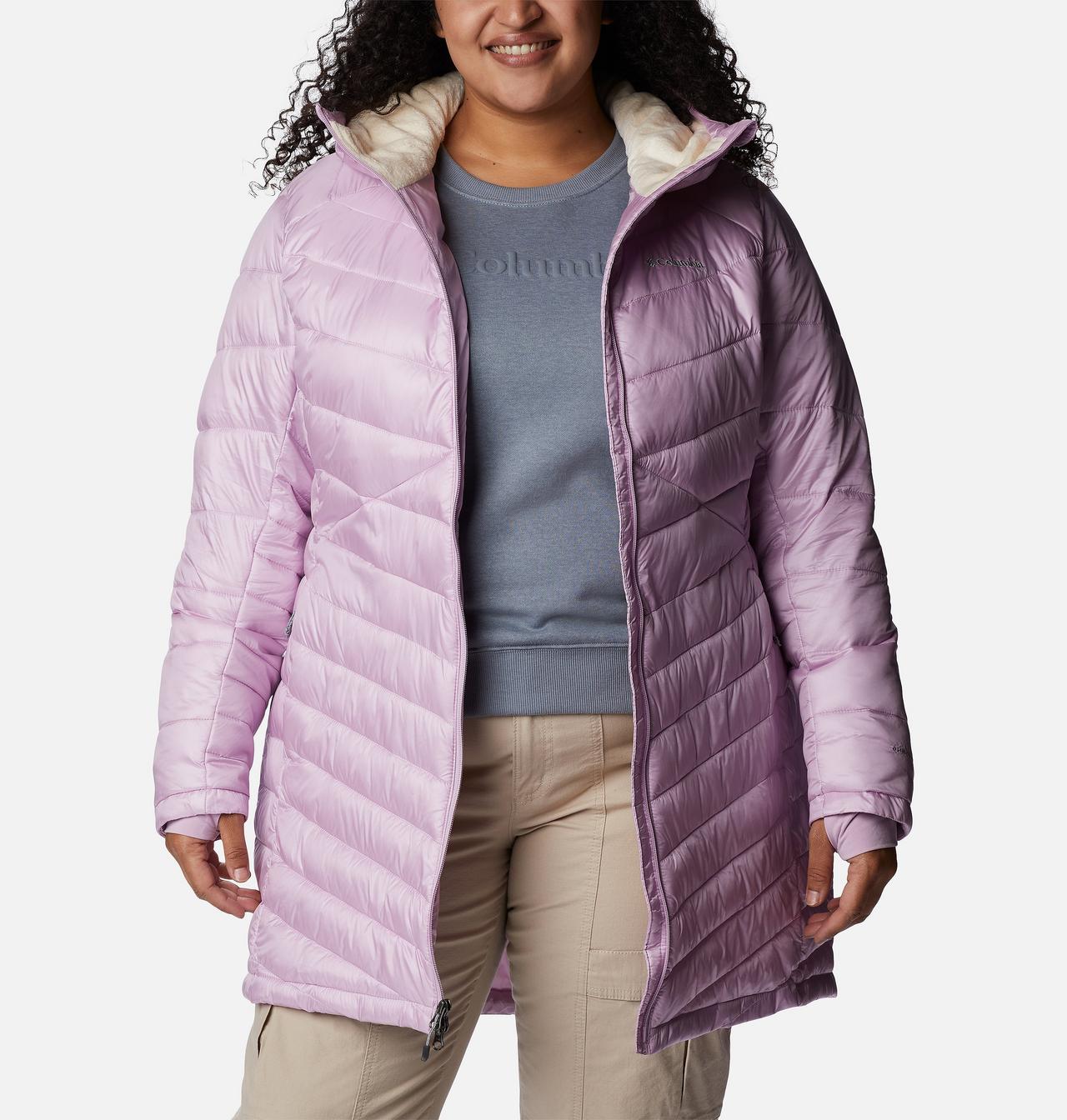 Women's Joy Peak™ Mid Insulated Hooded Jacket - Plus Size 6